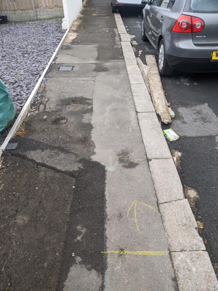 Filton - drop kerb 1